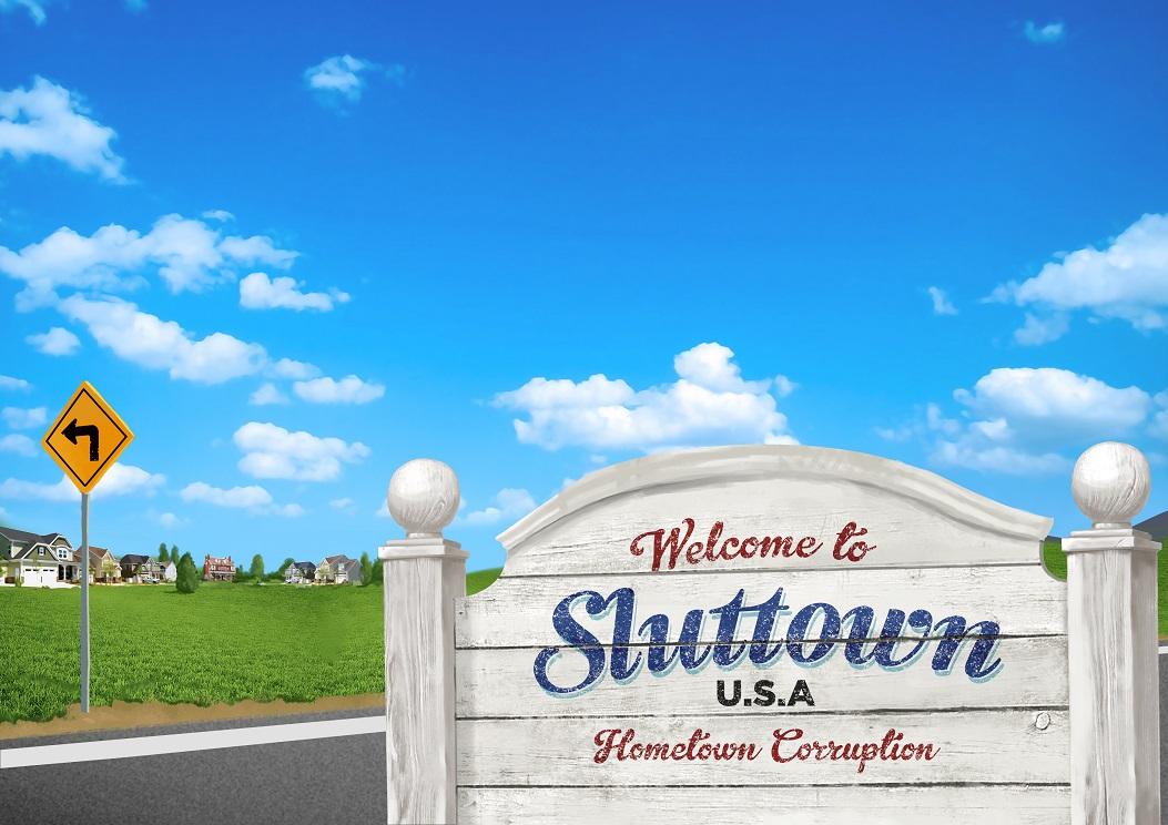 Sluttown USA: Hometown Corruption [0.24.1] (Amusing Oddity) [uncen] [2021, ADV, animation, Male protagonist, Mind control, Text-based, Incest, MILF, Sandbox, Corruption, Anal sex, Blackmail, Lesbian, Rape, Sissification] [eng]