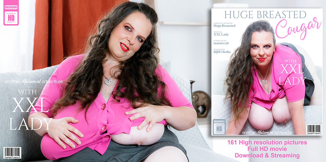 [Mature.nl] XXL Lady (42) - Mature XXL Lady is a hug natural tits Czech cougar who loves to play with her unshaved pussy (15170) [12-10-2023, BBW, Big breasts, Big ass, Masturbation, Solo, Toys, Vibrator, Big Nipples, Curvy, Nice Ass, Ass, BBW Mature, Big