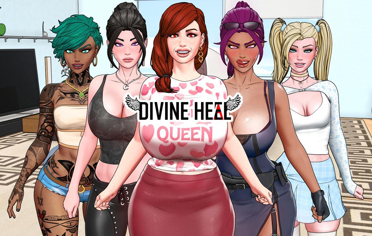 Divine Heel [InProgress, 0.1] (ERONIVERSE) [uncen] [2023, ADV, 3DCG, Animation, Sandbox, Male Protagonist, Harem, Island, Big tits/Big Breasts, Big Ass, Corruption, MILF, Dating Sim, Ren Py] [eng]