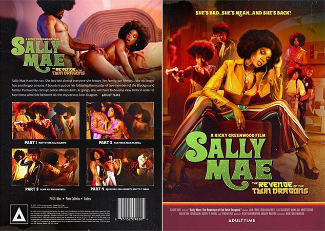 Sally Mae - The Revenge Of The Twin Dragons (Adult Time) [2022 г., All Sex, 720p] (Alina Ali, Ana Foxxx, Cali Caliente, Misty Stone)