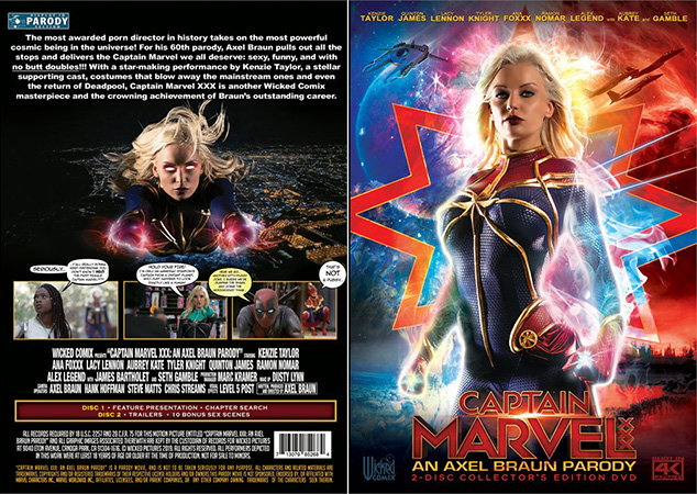 Captain Marvel XXX (Axel Braun, Wicked Pictures) [2009 г., All Sex, WEBRip, 720p] (Ana Foxxx, Kenzie Taylor, Lacy Lennon, Aubrey Kate)