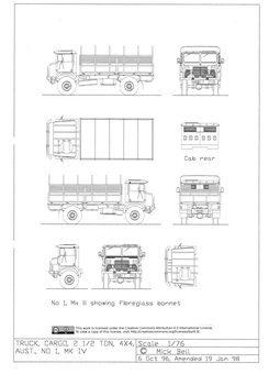 Mick Bell Collection of Military Vehicle Technical Drawings