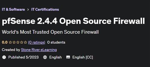 pfSense 2.4.4 Open Source Firewall