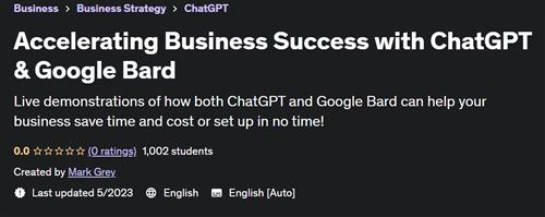 Accelerating Business Success with ChatGPT & Google Bard