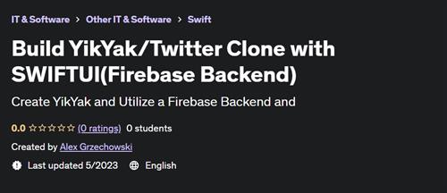 Build YikYak Twitter Clone with SWIFTUI(Firebase Backend)