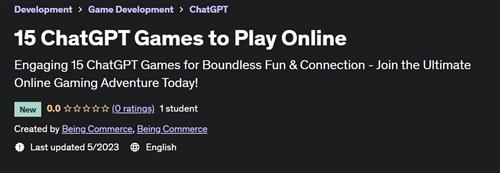 15 ChatGPT Games to Play Online