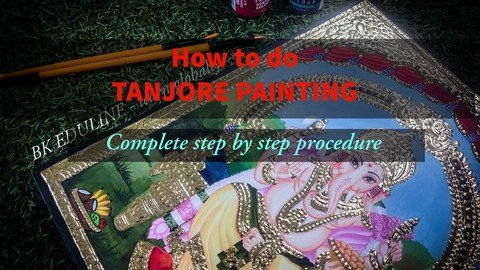 Learn Tanjore Painting Step By Step In Traditional Method