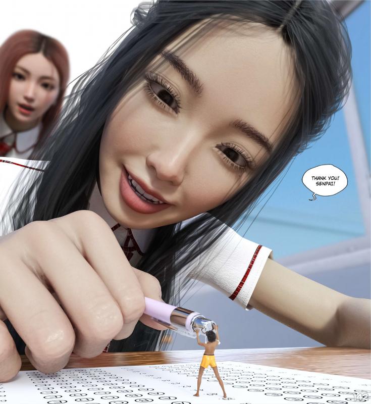 Tian3d - Shrunk in the School Vol.4 - Ongoing