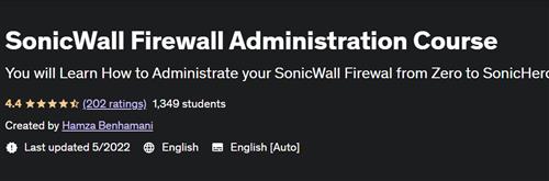 SonicWall Firewall Administration Course |  Download Free