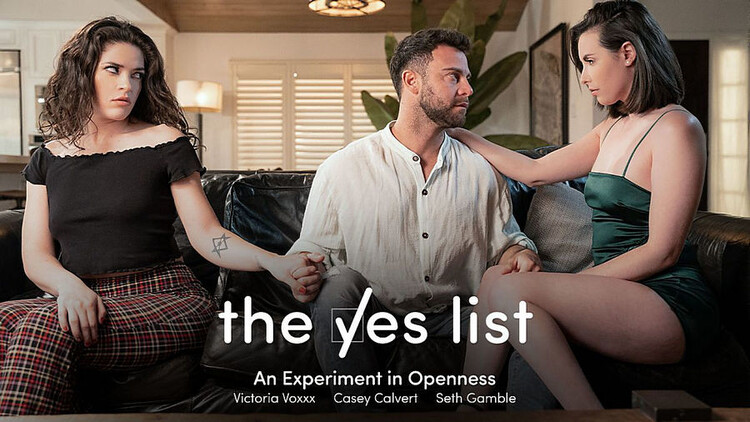 AdultTime/The Yes List: Casey Calvert, Victoria Voxxx - An Experiment In Openness (2023) 1080p WebRip
