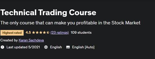 Udemy –  Technical Trading Course by Karan Sachdeva |  Download Free