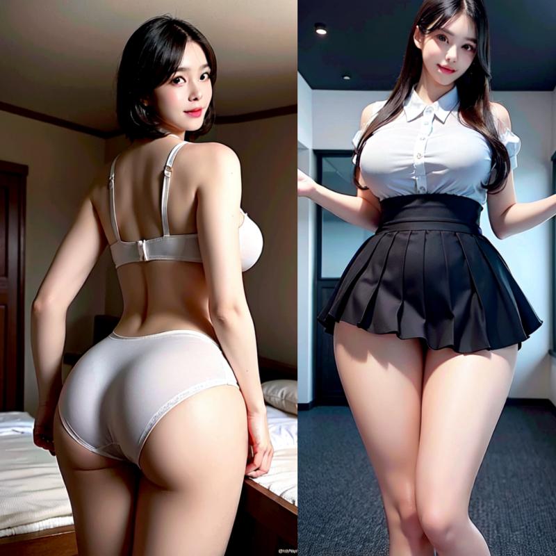 Yasu-tsuyokute - 3m tall girl 9 3D Porn Comic