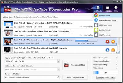 ChrisPC VideoTube Downloader Pro 14.23.0601  Multilingual 62112b837f005bebba72baa8a2073a45