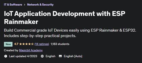 IoT Application Development with ESP Rainmaker