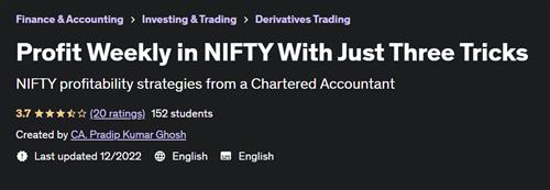 Profit Weekly in NIFTY With Just Three Tricks