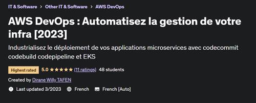 AWS DevOps  Automatisez la gestion de votre infra [2023]