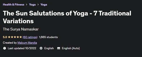 The Sun Salutations of Yoga –  7 Traditional Variations |  Download Free