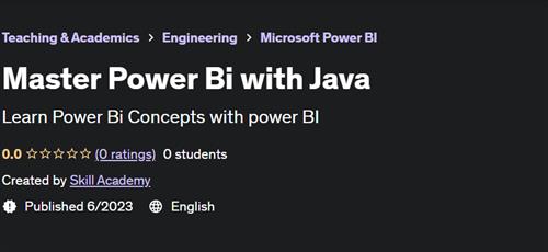 Master Power Bi with Java |  Download Free