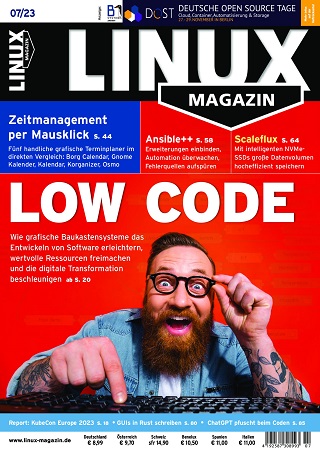 Linux Magazin Nr 07 Juli 2023