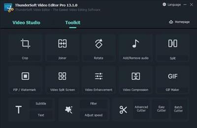 ThunderSoft Video Editor Pro 13.2 Multilingual Portable