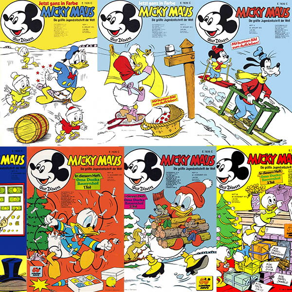 Micky Maus Nr 21-25 1973