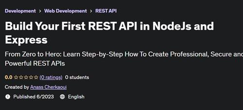 Build Your First REST API in NodeJs and Express