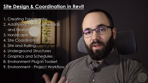 Site Design and Coordination in Revit 6424c2f896a4e73a813d99bb7704f151