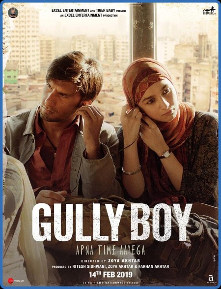 Gully Boy 2019 720p BluRay x264 Hindi DD2 0 ESub - SP3LL