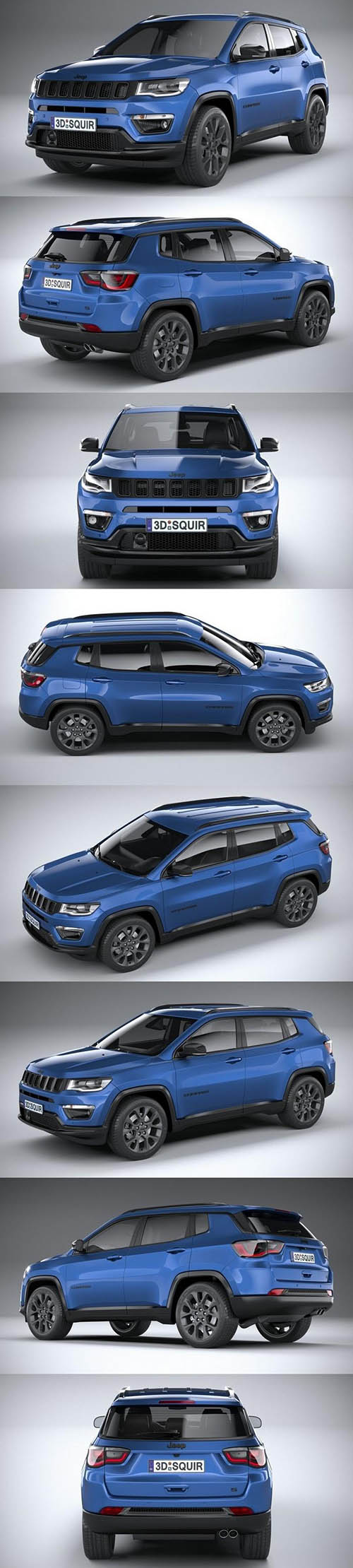 Jeep Compass 2020 - 3d model