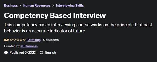 Competency Based Interview