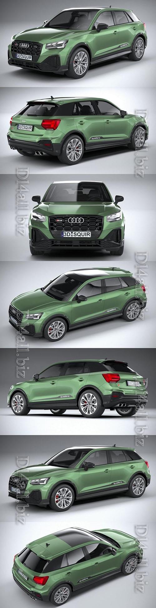 Audi SQ2 2021  - 3d model