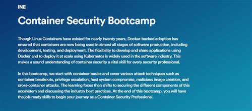 INE - Container Security Bootcamp