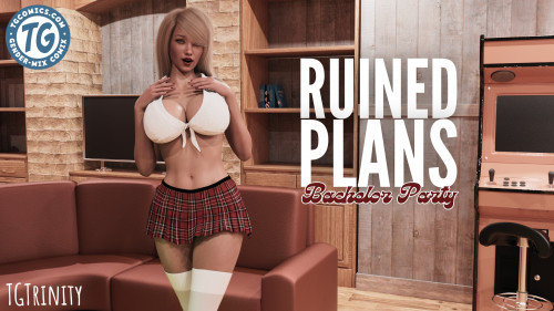 Tgtrinity - Ruined Plans: Bachelor Party 3D Porn Comic