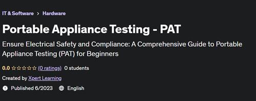Portable Appliance Testing –  PAT |  Download Free