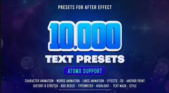 Text Presets - Text Animations
