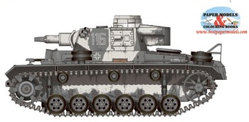 Panzer PZ.III Ausf.N (Bestpapermodels)