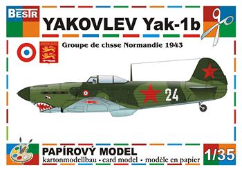 -1 / Yak-1B (Bestpapermodels)