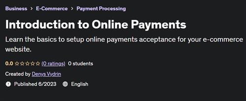 Introduction to Online Payments