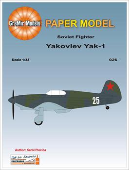 Yakovlev Yak-1 White 25 (GreMir 026)