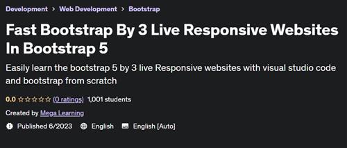 Fast Bootstrap By 3 Live Responsive Websites In Bootstrap 5