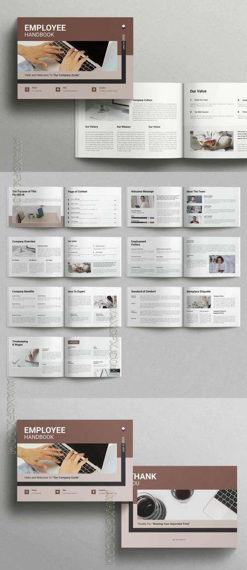 Employee Handbook Layout Landscape 605962975 [Adobestock]