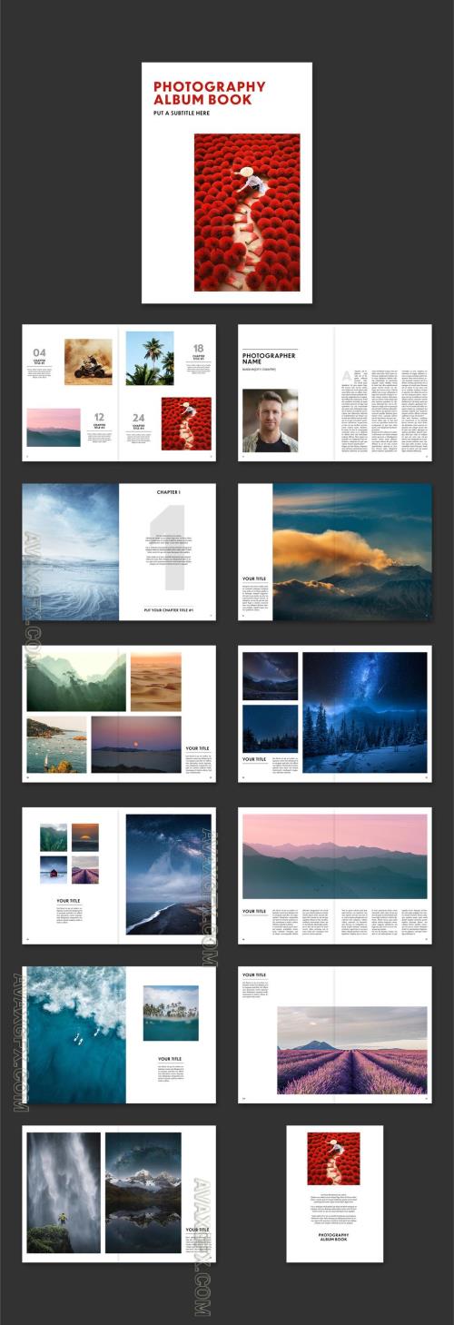 Photography Album Book Layout 607516717 [Adobestock]