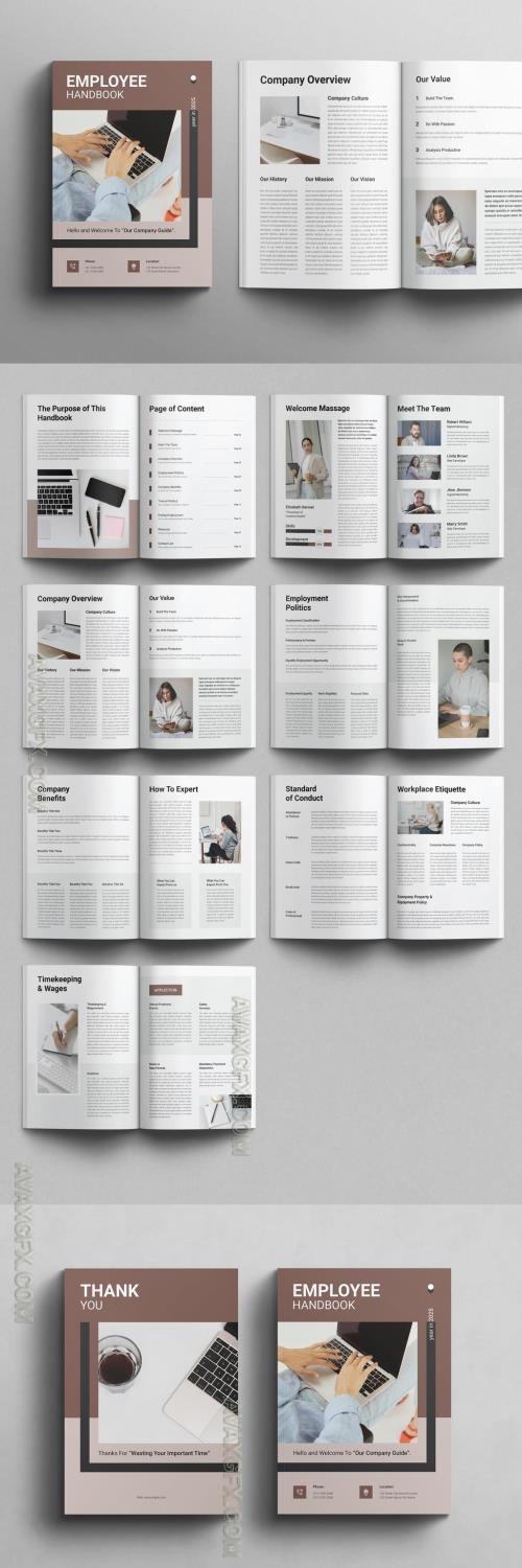 Employee Handbook Layout 605963009 [Adobestock]