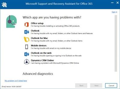 e2db73bd331825d8a529bfead02fcf98 - Microsoft Support and Recovery Assistant  17.01.0268.003
