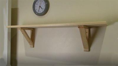 Make A Shaker Style Pine Shelf - Functional And  Decorative!