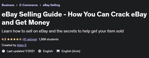 Ebay Selling Guide - How You Can Crack Ebay And Get Money