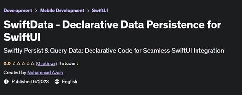 SwiftData - Declarative Data Persistence for SwiftUI