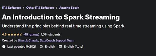 An Introduction To Spark Streaming