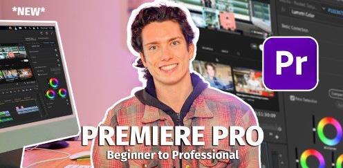 How to Edit Videos In Adobe Premiere Pro from BEGINNER to PRO Easily! (2023) |  Download Free