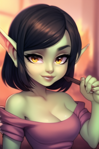 MY AI MADE GOBLIN GIRLS BY AI GENERATED